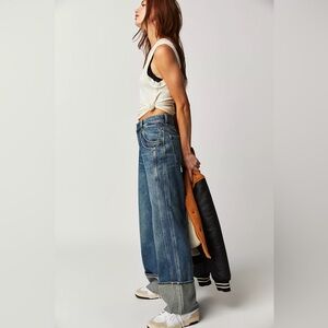 Free People final countdown cuffed Jean